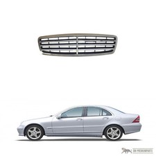 Kühlergrill chrom/schwarz passt für Mercedes C-Klasse T-Model 05-07