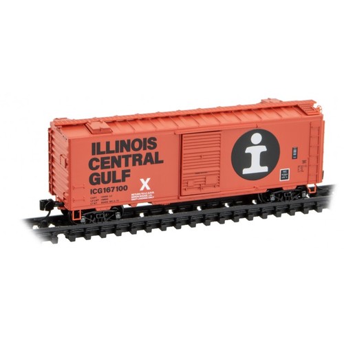 Micro-Trains MTL Escala N 40' Boxcar Illinois Golfo Central #167100 | Zustand: New