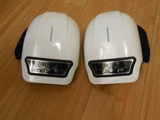 2 x Knee Infrared Therapy Massager Electric Heat Vibration rechargeable wireless