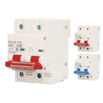 2P Mini Circuit Breaker 10KA Breaking Capacity Solar PV System Small Circuit NEW