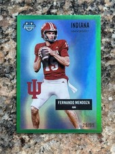 2025 Bowman U Chrome 1955 Fernando Mendoza Green Refractor #29/99 RC HEISMAN