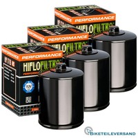 3X Hiflo Premium ÖLfilter HF171BRC Racing