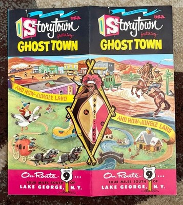 1960 Storytown USA Featuring Multi-Million Dollar Fun Park Brochure Jungle Land