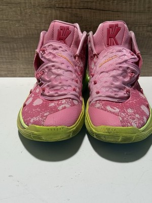 Nike Kyrie 5 SpongeBob Patrick CJ6951-600 Pink Green Size 9 No