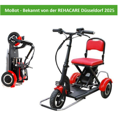 Mobot Light - 3Rad - Mobilitätshilfe - Seniorenmobil - Elektroscooter - Klappbar