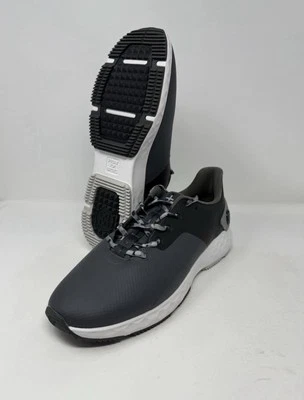 G/Fore Colour Block MG4+ Black Grey Spikeless Golf Shoes G4MS21EF26L8 Mens Sizes