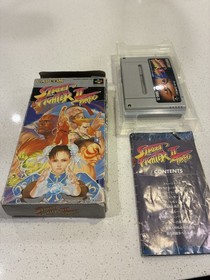 STREET FIGHTER II 2 TURBO Super Famicom CIB US Seller SFC
