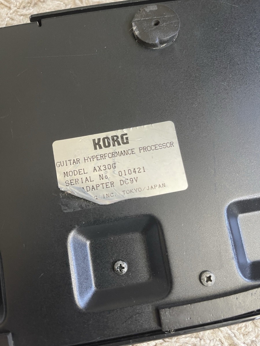 ✨Korg ToneWorks AX30G✨ Multi Effects Pedal W/PSU Working! | eBay