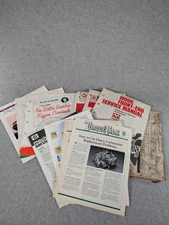 Nice Large Lot Of Vintage 1959-80s Car Auto Manuals & Catalogs Mixed Shop Garage