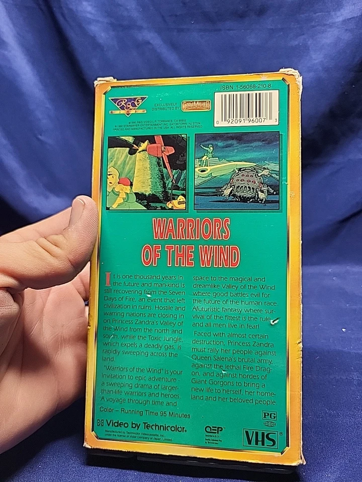 Warriors Of The Wind VHS RARE 1990 Starmaker Video Anime Miyazaki Nausicaa - Image 3 of 4
