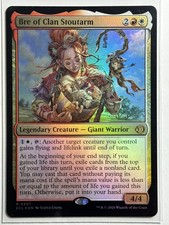Bre of Clan Stoutarm Lorwyn Eclipsed 207 Foil MTG Card LP-NM
