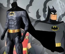 Batman Bruce Wayne Cosplay Costume Bodysuit Zentai Tight Jumpsuit Cartoon Suit