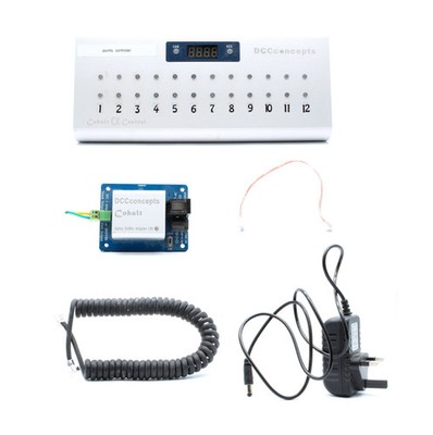 DCC CONCEPTS ''MULTI'' GAUGE ALPHA CENTRAL - 12 WEGE DCC ZUBEHÖR CONTROLLER