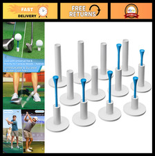Unbreakable Rubber Golf Tees for Mats Driving Range - 32 Pcs, 6 Sizes, Indoor/