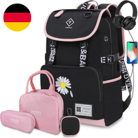 Schulrucksack MäDchen Teenager Schulranzen Laptop RucksäCke Damen Daypack Kinder