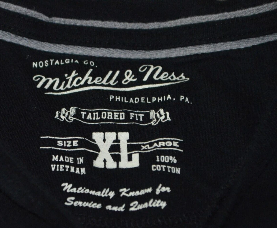 Mike Piazza New York Mets Mitchell & Ness Shirt XL - Image 4 of 4