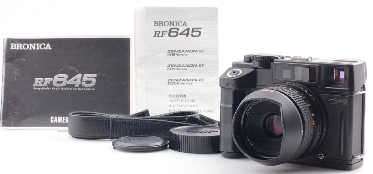 ★美品★BRONICA ゼンザノン RF65mm F4 RF645用 Lens CLA'd [Near MINT] Bronica RF645 w/ Zenzanon RF 65mm F4