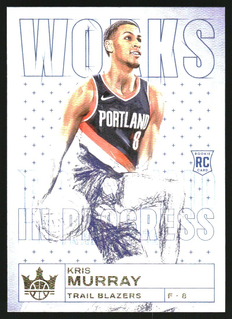 2023-24 Court Kings Works in Progress #17 Kris Murray