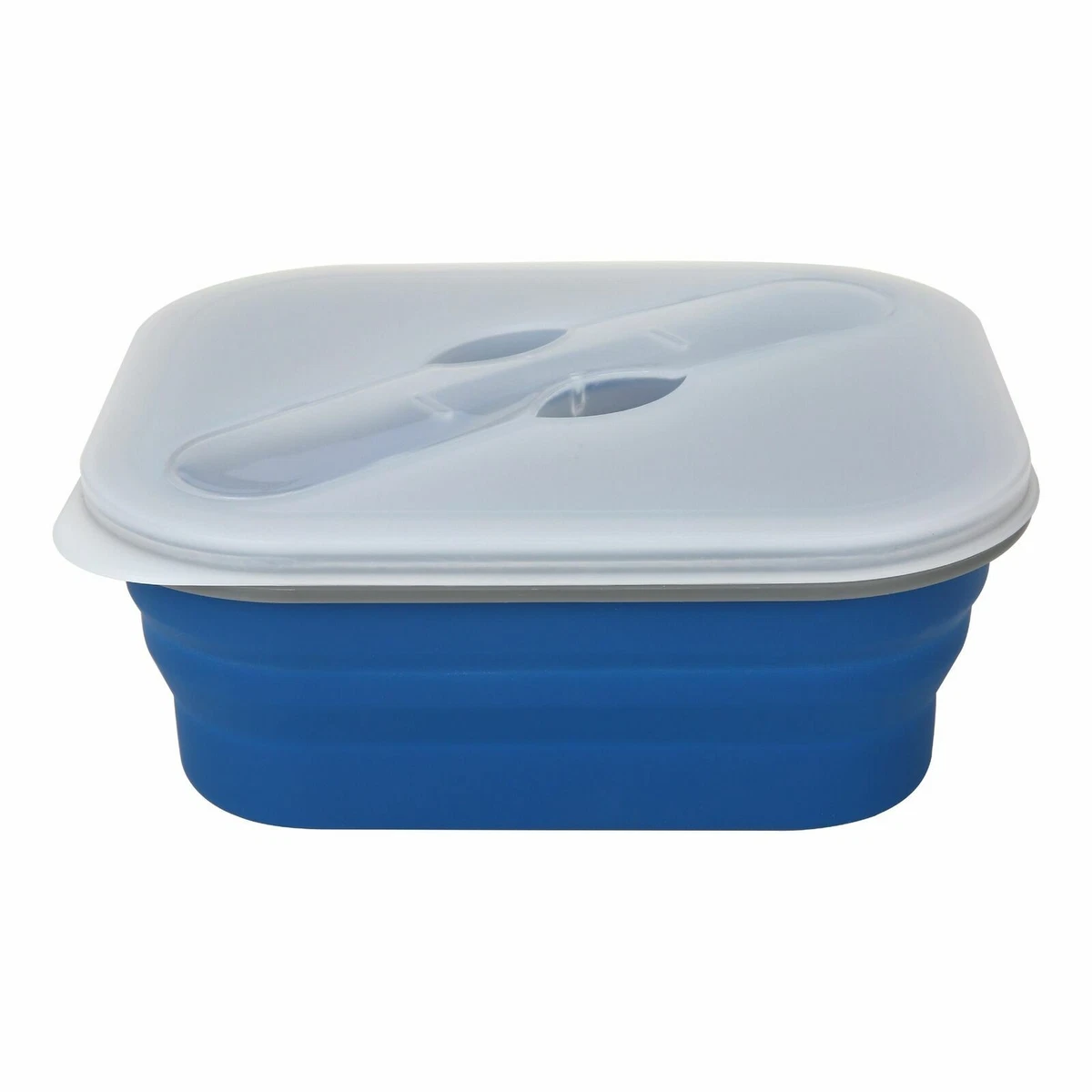 OZARK TRAIL COLLAPSIBLE SILICONE REUSABLE LUNCH BOX W/ LID AND