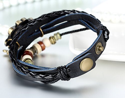 Women Quartz Bracelet Watch Fashion Weave Wrap Around  display picture 1