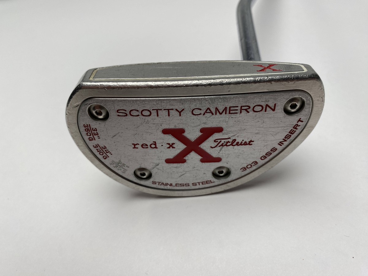 W*2様 スコッティキャメロン★Scotty Cameron red X2 35 Red X2 - Scotty Cameron