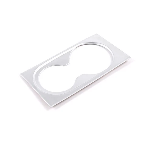 Silver ABS Central Control Cup Holder Panel Cover For Benz GL GLE GLS ML 2013-19 - Bild 8 von 12