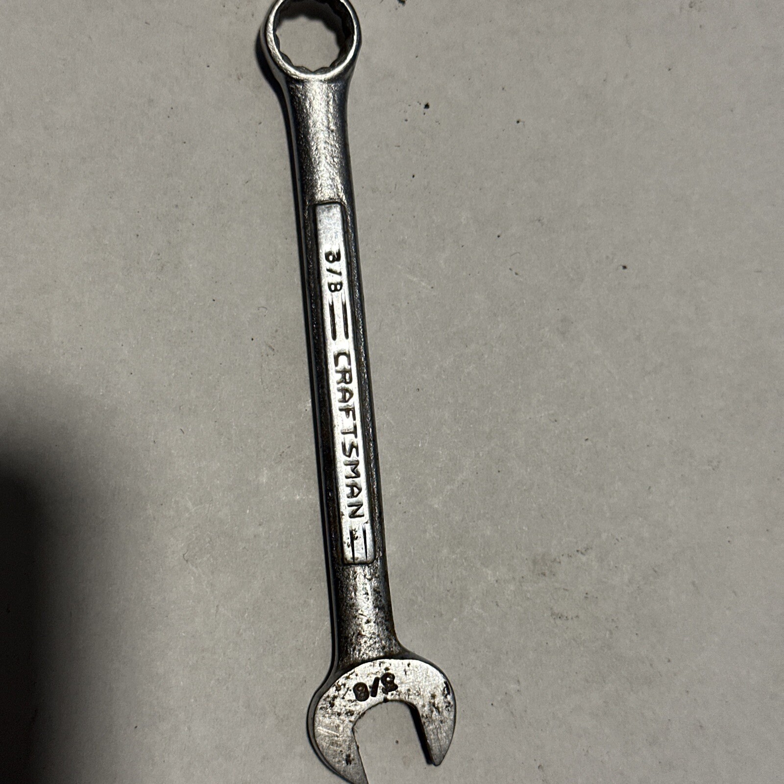 Craftsman 3/8in. SAE 12pt Combination End Wrench USA Mechanic Tool eBay