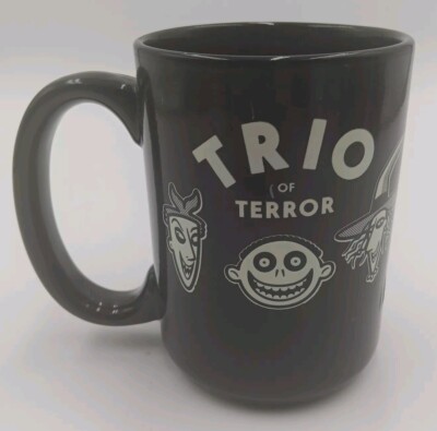 A Nightmare Before Christmas Coffee Mug Tim Burton Disney 14 Oz GLOW IN THE DARK