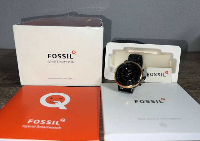 Fossil Q Jacqueline Mesh Strap Hybrid 