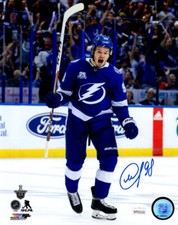 Mikhail Sergachev Signed Tampa Bay Lightning 8x10 Photo JSA