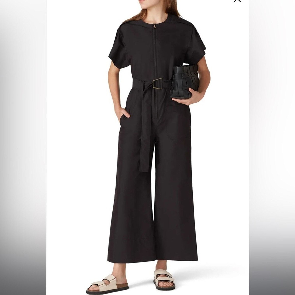Phillip Lim Black Cut Out Jumpsuit