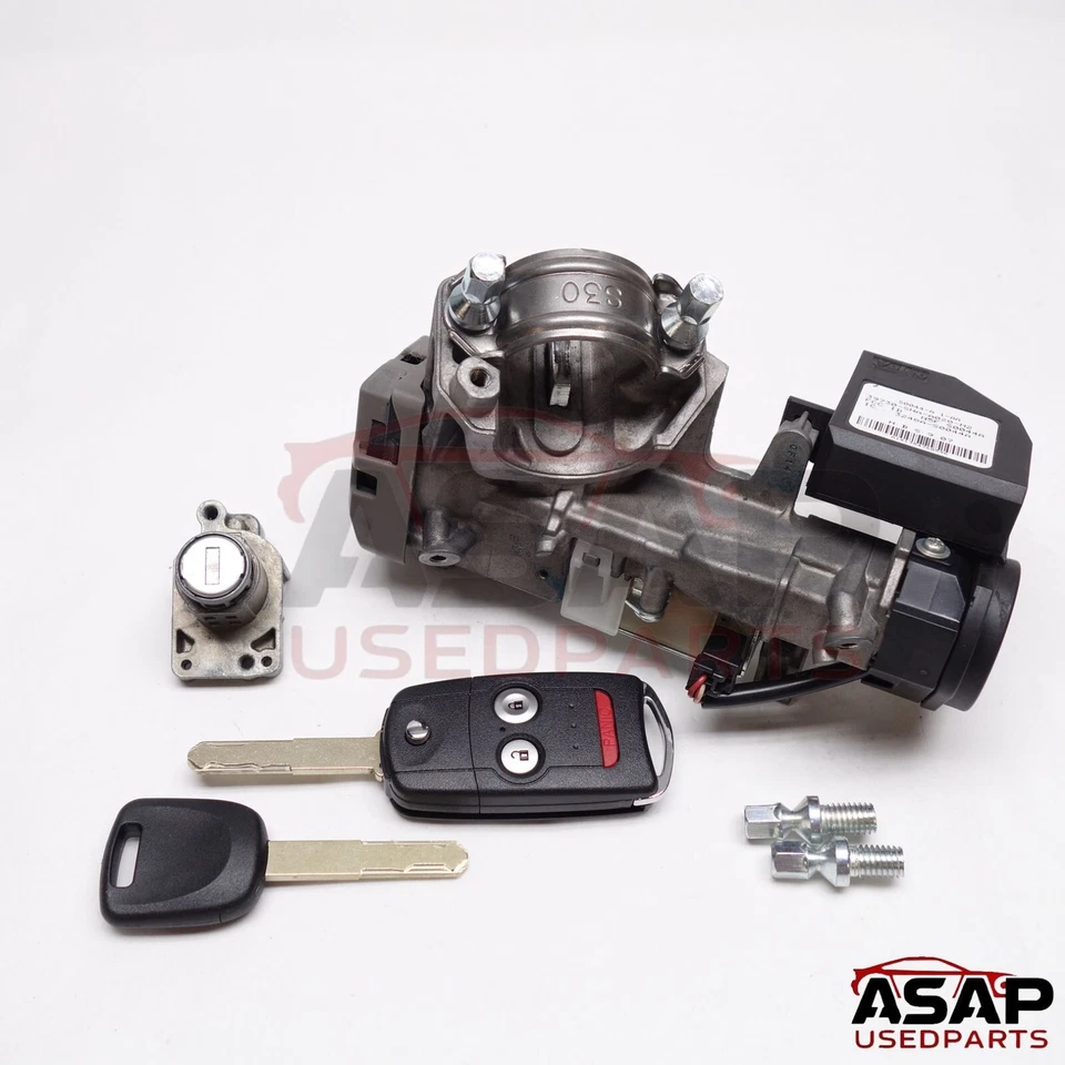 ⚡ INTERRUPTOR DE ENCENDIDO + CILINDRO CERRADURA PUERTA IZQUIERDA + 2 LLAVES ID46 EN ACURA RDX 2010-2012 Foto 3 de 4