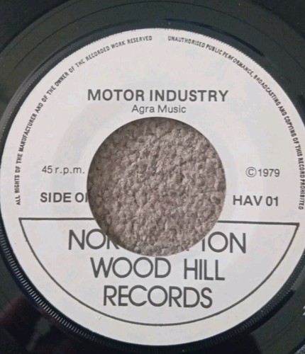 Coil Motor Industry 7" Vinyl Single Record 1979 Hav 01