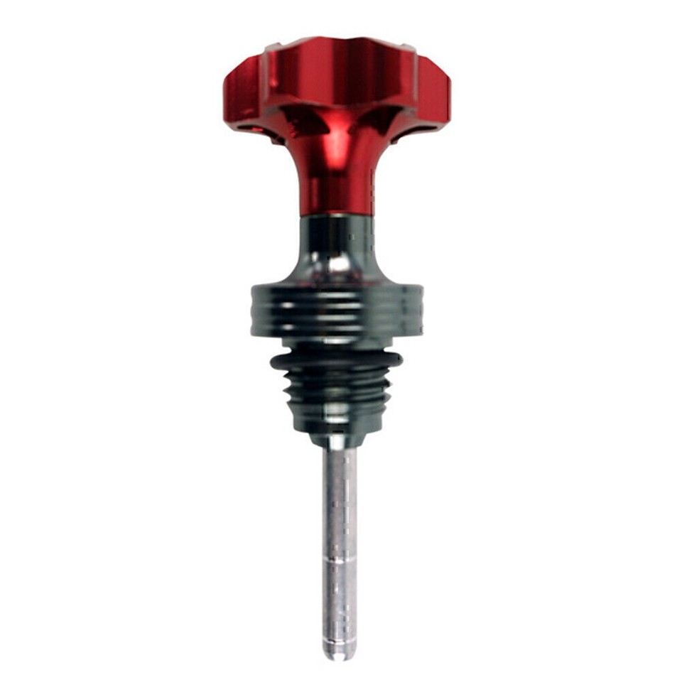 Red Motorcycle Engine Oil Tank Dipstick For 125cc ATV Pit Dirt Bike Go