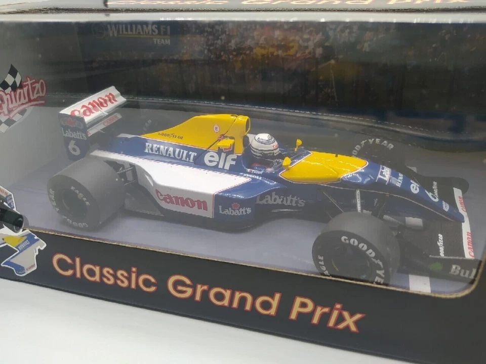 WILLIAMS FW14B R. PATRESE GRAND PRIX SOUTH AFRICA 1992 - QUARTZO 1/18 - Immagine 2 di 4