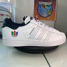 Size 9.5 - adidas Superstar Colorful Trefoil - Cloud White 2020 - FW5388  for sale online | eBay
