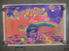 Nasty Nino says Get your Sh!t together black light poster vintage 1972 C1742