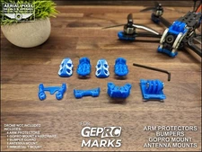 GEPRC Mark5 TPU Set - Arm Protectors, GoPro Mount, Bumper Guard, Antenna Mount