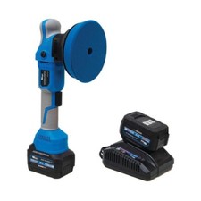 Pulidora orbital aleatoria alimentada por batería RBL, placa de respaldo de 6", 2000-4500 RPM