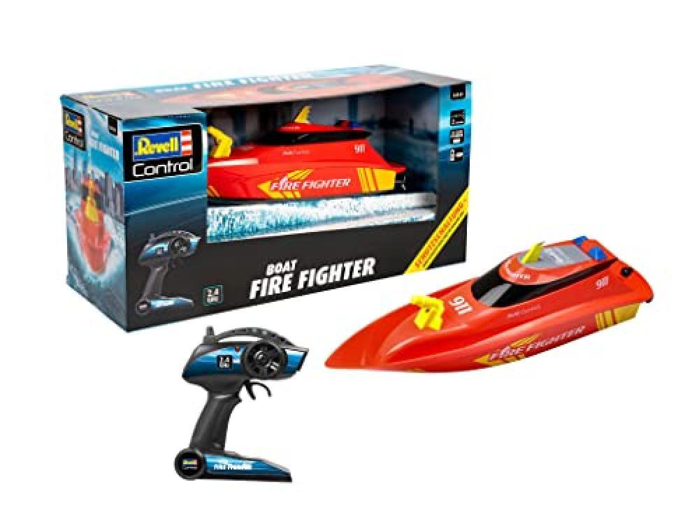 Tescoma- Revell 24141 RC Boat Fire Fighter-Lunghezza 47,5 cm Heart - NUOVO