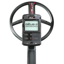 XP DEUS II Waterproof Multi Frequency Metal Detector  Remote  11" FMF Search C
