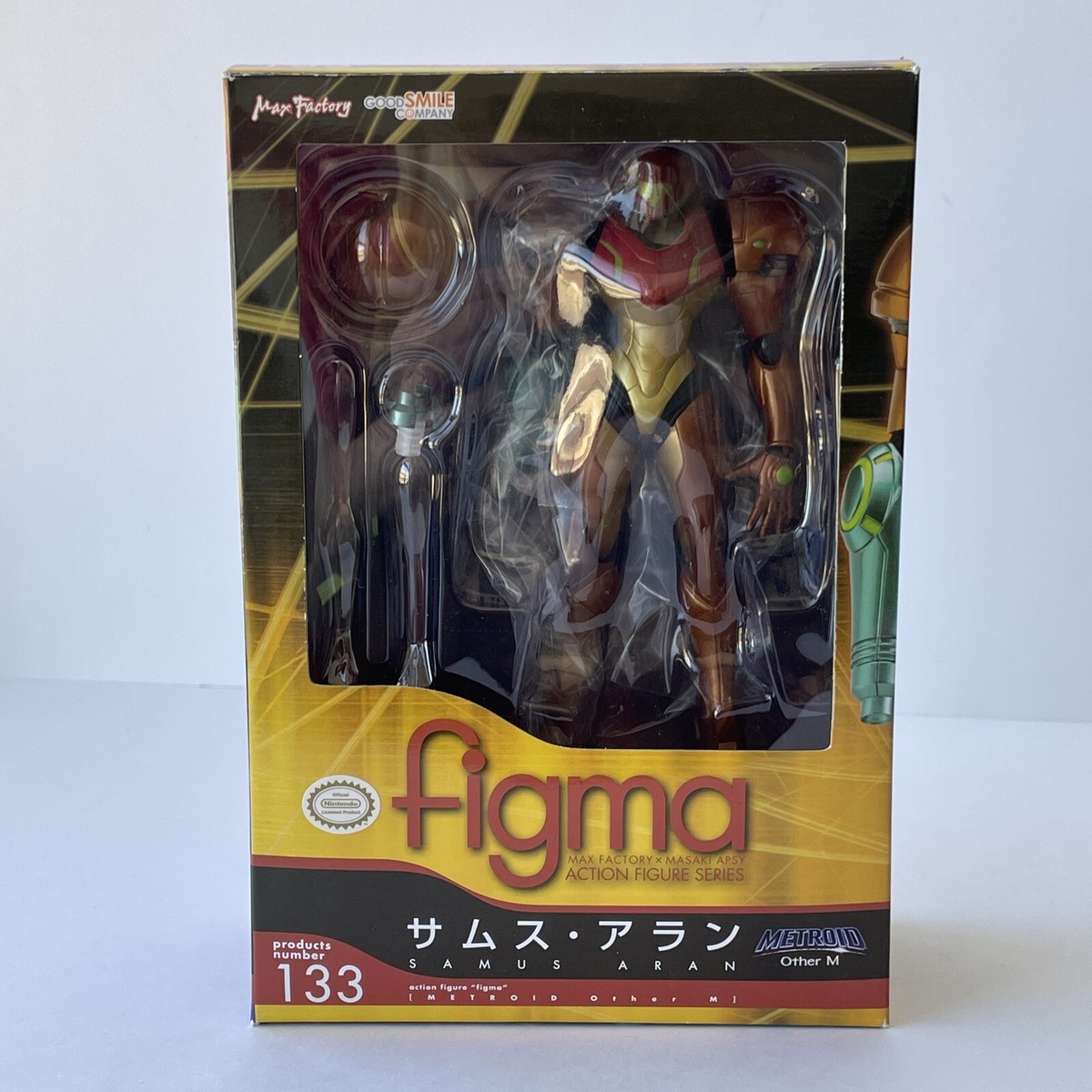 figma 133　サムス・アラン　METROID Other M Figma Samus Aran 133 Metroid Other M Max Factory Action