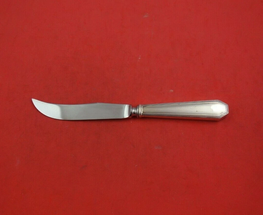 Queen Anne Plain by Dominick and Haff Sterling Silver Fruit Knife Serrated Top