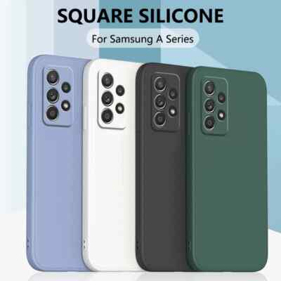 For Samsung Galaxy A54 A53 A34 A32 A14 Shockproof Soft TPU Silicone Phone Case