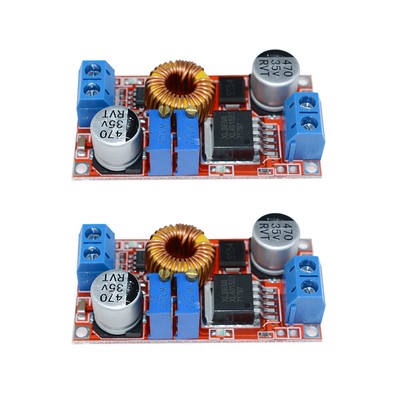 2PCS XL4015 5A DC to DC CC CV Lithium Battery Step Down Charging Board