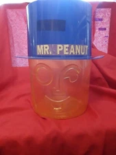Vintage Planters Mr. Peanut Large  Plastic Counter Top Display 1979