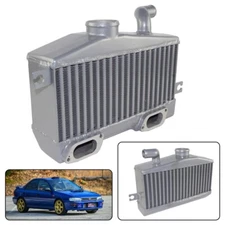 100mm Top Mount Turbo Intercooler For Subaru Impreza WRX STI GC8 EJ20 96-00 