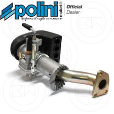 CARBURATORE COMPLETO CP 21 COLLETTORE BOCCHETTONE POLINI VESPA FL2 HP 50 1992
