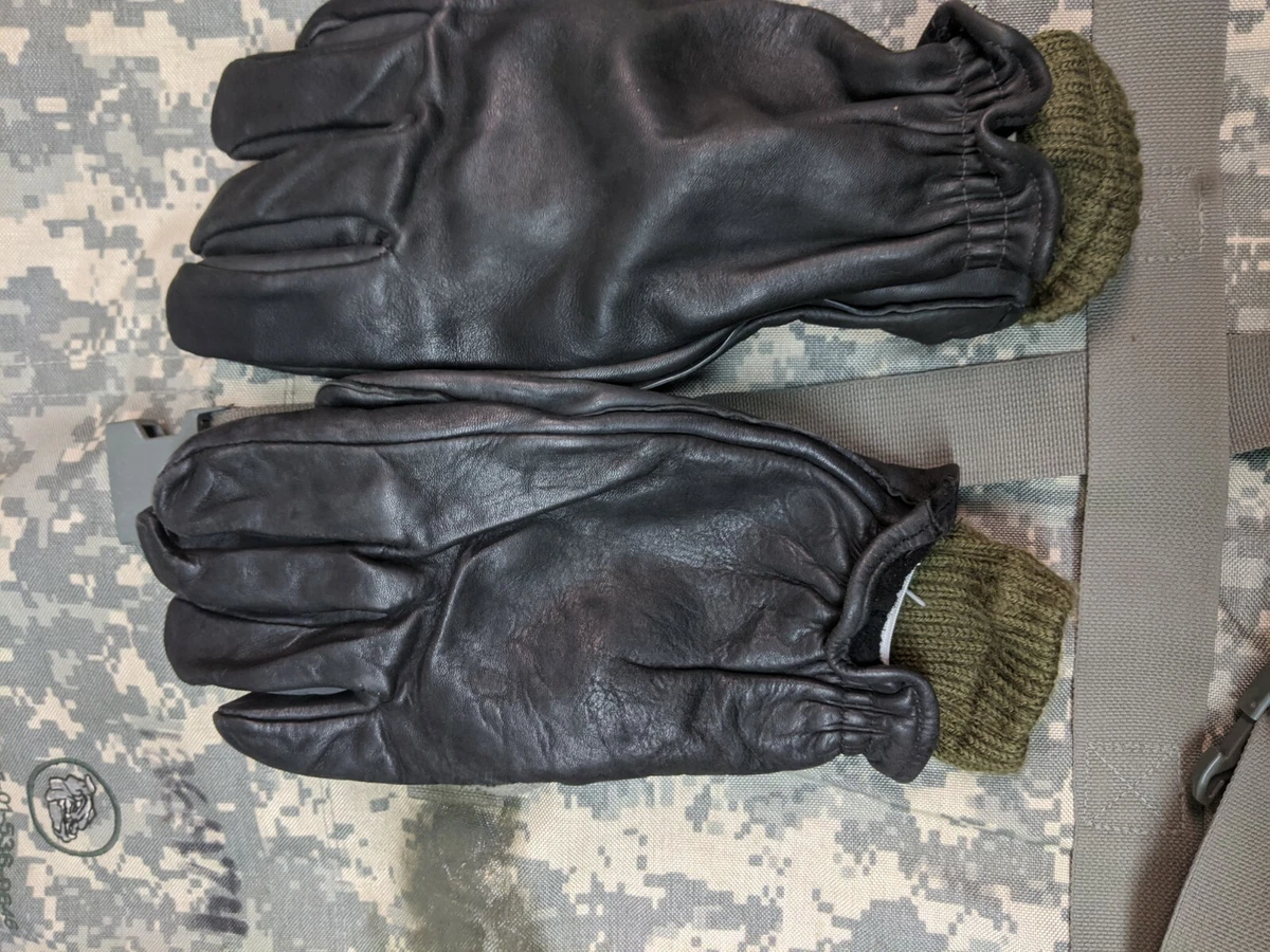 Leather gloves on sale with wool inserts