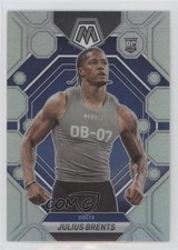 2023 Panini Mosaic Rookies Silver Prizm Julius Brents #340 uk2
